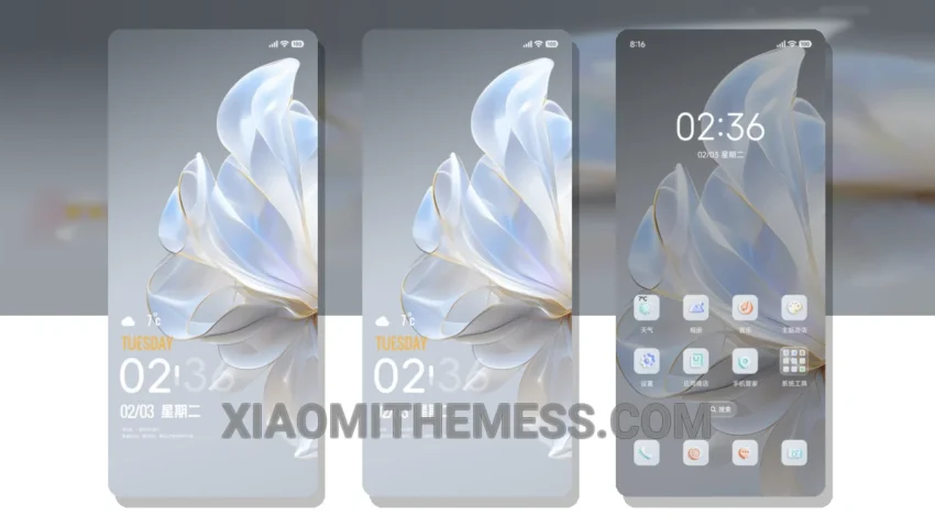 Business Flow Shadow Theme for Xiaomi and HyperOS