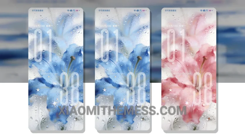 重力光栅 绽放 MTZ theme: The Futuristic HyperOS Theme With a Unique Glassmorphism Twist