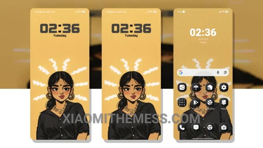 Indie Edge HyperOS Theme: A Cyberpunk Dream for Xiaomi Phones