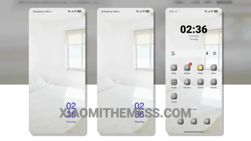 Minimal Window HyperOS Theme for Xiaomi and Redmi Phones