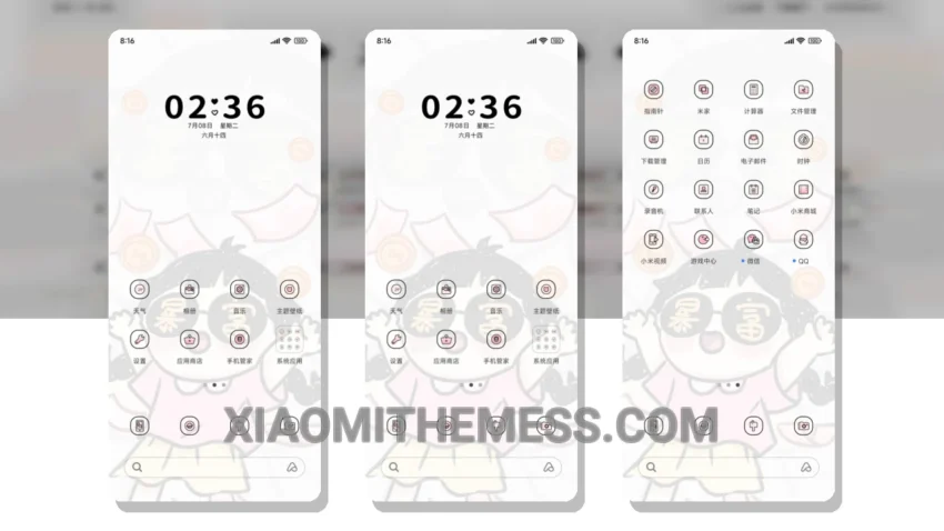 Countdown To Riches HyperOS Theme for Xiaomi and Redmi Phones