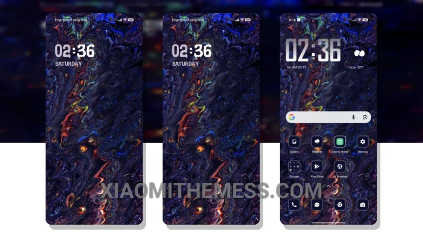 Abstract Art HyperOS Theme for Xiaomi and Redmi Devices