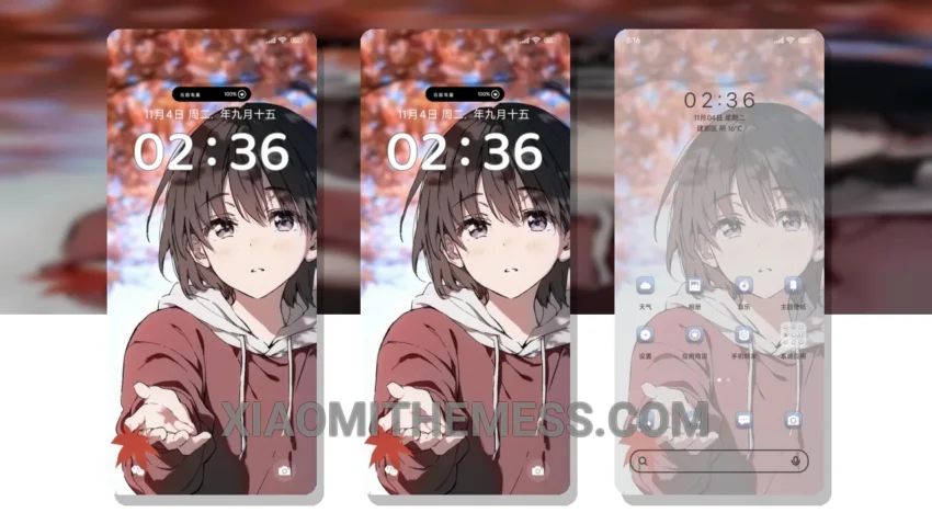 Take Me to Happiness HyperOS Theme for Xiaomi and Redmi Phones