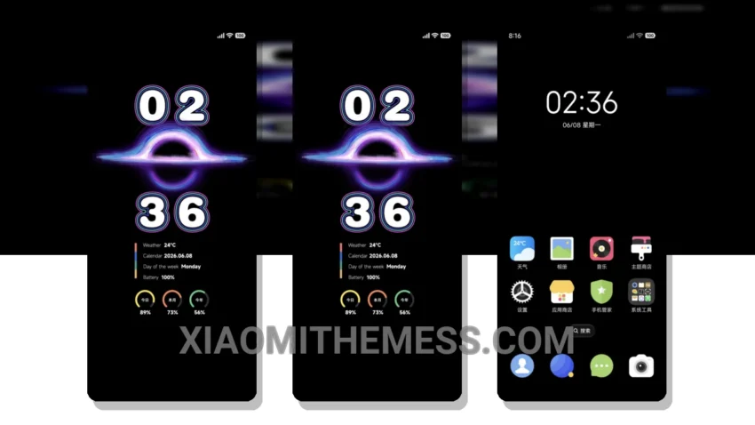 Timepiece HyperOS Theme for Xiaomi and Redmi Phones