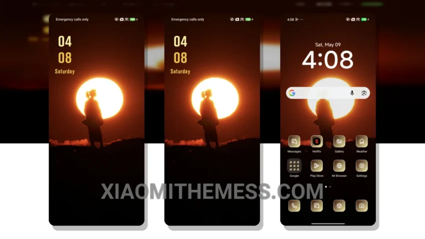 Samurai MIUI Themes for Xiaomi and Redmi Devices