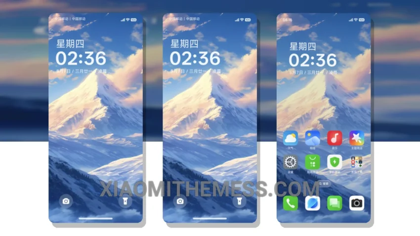 Boundless Freedom HyperOS Theme for Xiaomi and Redmi Phones