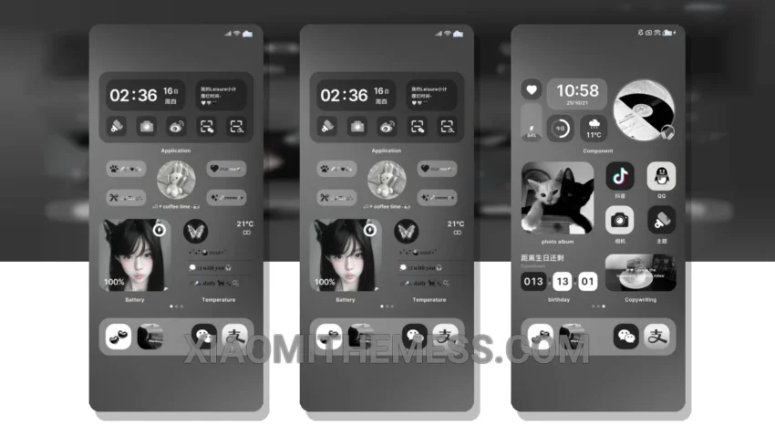 Life Fragments MTZ Theme: Simple Elegance for Xiaomi