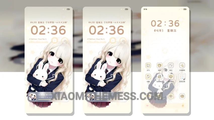 Rays Of Light MIUI Themes for Xiaomi and Redmi Devices