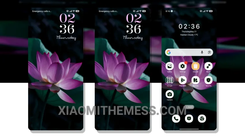 Pink Serenity MTZ Theme: A Soothing Xiaomi Experience