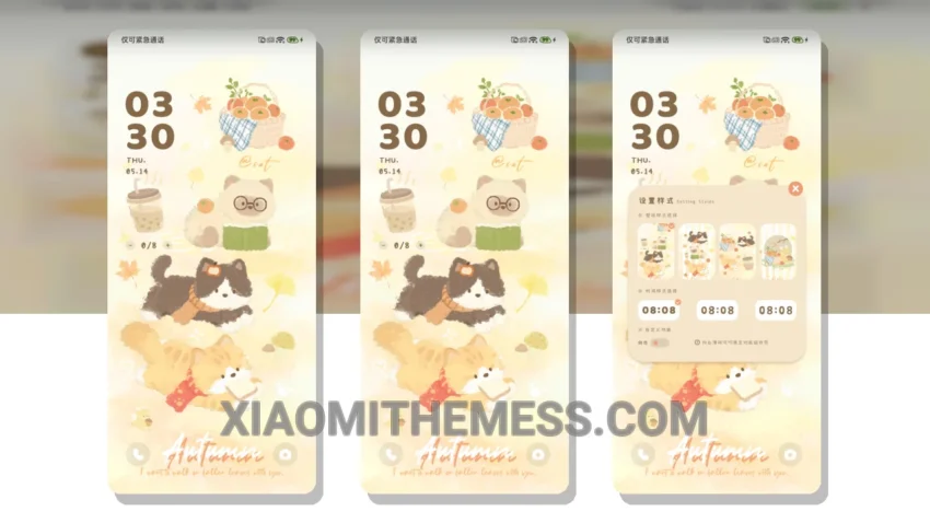 Tangerine Kitten: The Whimsical HyperOS Theme With a Unique Twist