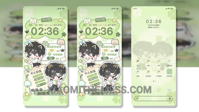 Lucky Clover Loves You MTZ Theme