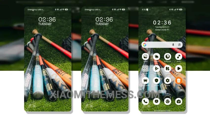 Base Gear Theme for Xiaomi: Dark Mode Optimization at Its Finest