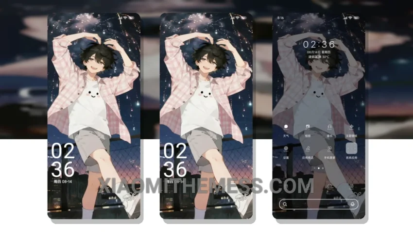 Dynamic Love All Around: The Elegant HyperOS Theme With a Unique Aesthetic