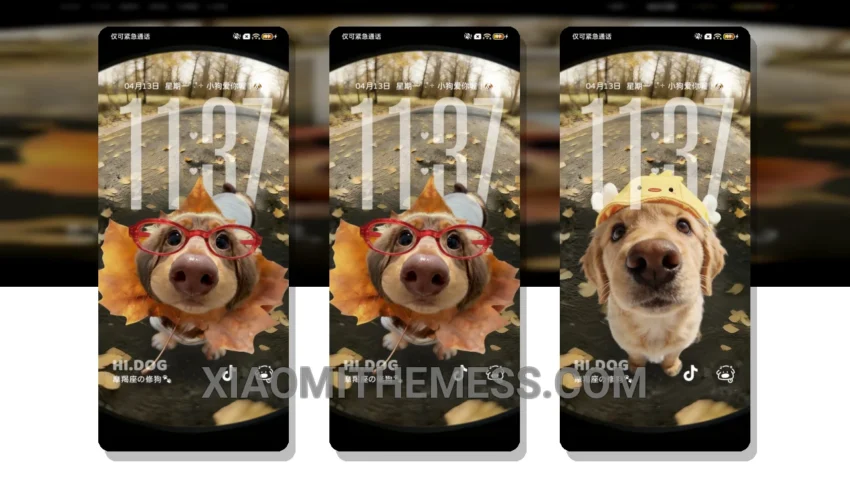 Hello Puppy Theme: The Minimalist Pastel Dream HyperOS Theme