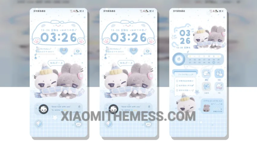 Cute Double Color Story MIUI Themes for Xiaomi and Redmi Devices