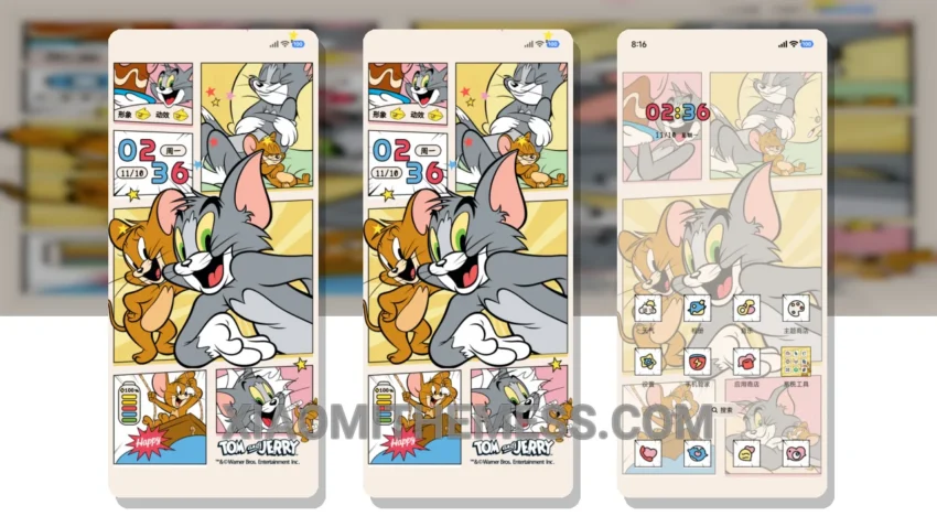 Catch The Kitten: The Dark Whimsy HyperOS Theme With a Touch of Retro Fun