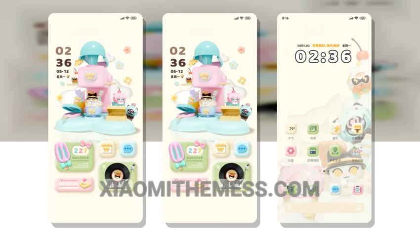 Milk Ice Cream: The Creamy Minimalist HyperOS Theme With a Retro Aesthetic
