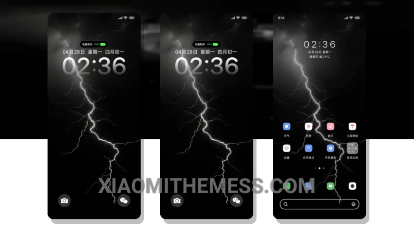 Lightning Morning Dew: The Fresh HyperOS Theme With a Unique Pastel Twist