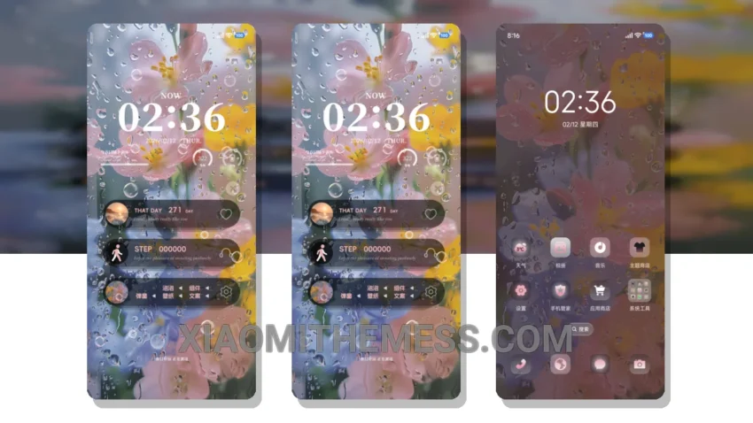 Flowers Are For You: The Delicate HyperOS Theme With a Touch of Retro