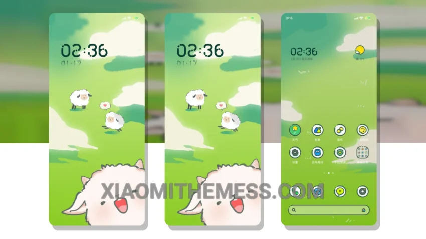 Spring Warmth MTZ Theme MIUI Themes for Xiaomi and Redmi Devices