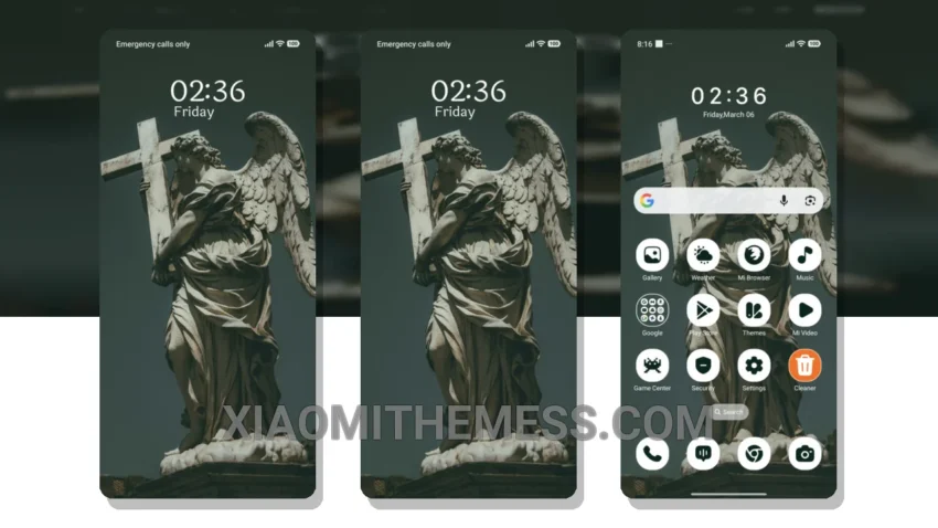 Sacred Love MIUI Themes for Xiaomi and Redmi Devices