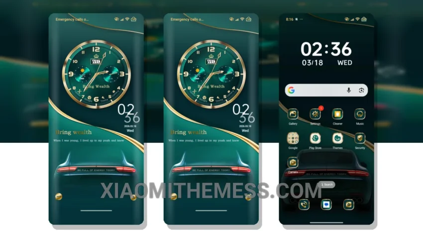 Emerald Dream: The Refreshing HyperOS Theme With a Unique Green Twist