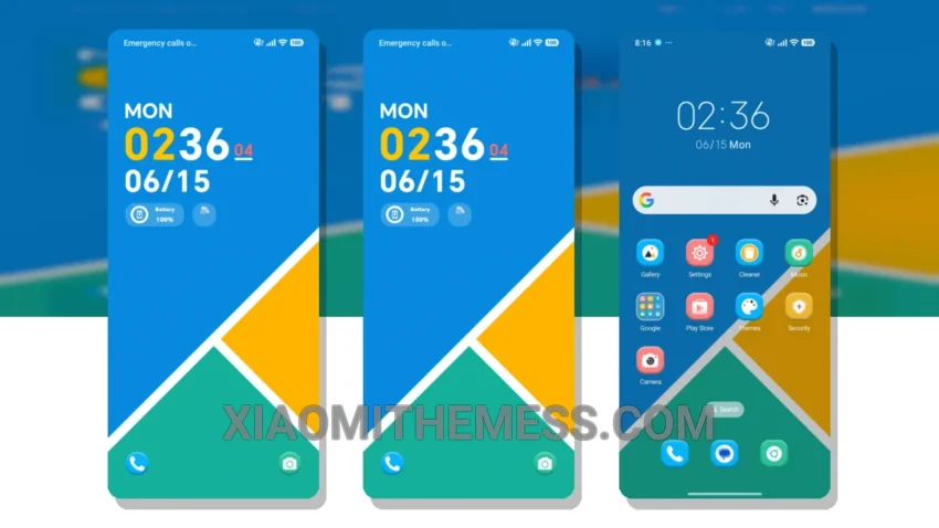 Vibrant Sport Tale MTZ Theme for Xiaomi and HyperOS
