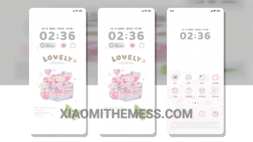 Rabbit Dream Gift Box: Delicate Pastel Aesthetic Theme