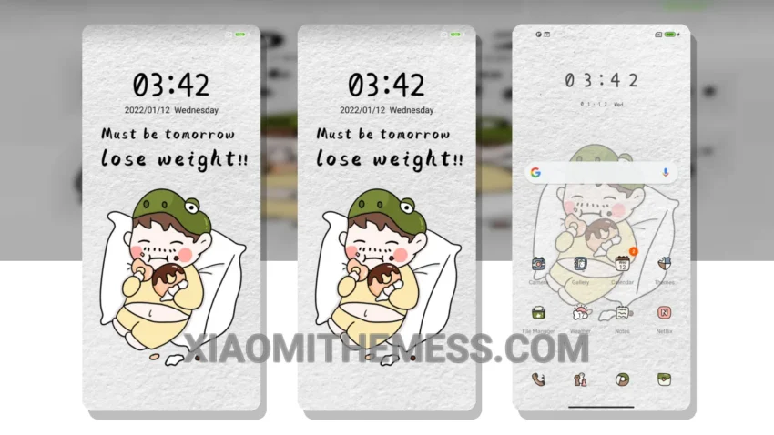 Cute Life MIUI Themes for Xiaomi and Redmi Devices