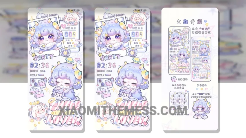 Pastel Delight HyperOS Theme for Xiaomi and Redmi Phones