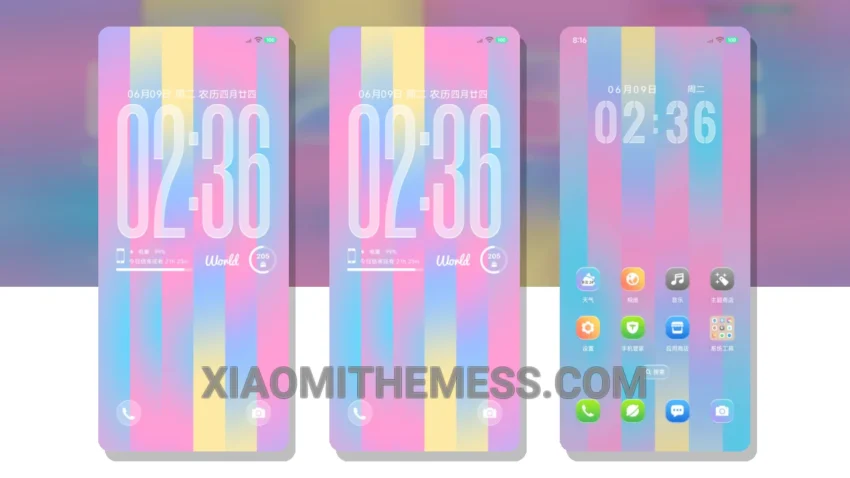 Flowing Light HyperOS Theme for Xiaomi and Redmi Phones