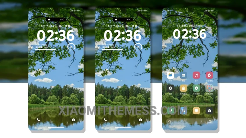 Green Eye Care: The Minimalist HyperOS Theme With a Unique Pastel Twist