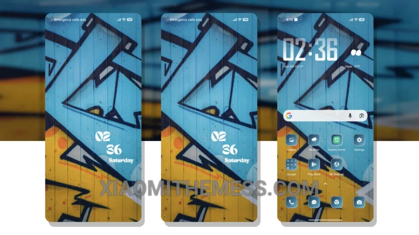 Wall Graffiti HyperOS Theme: The Urban Artistic Xiaomi Theme With a Unique Twist