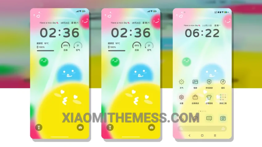 Vibrant Mood HyperOS Theme for Xiaomi and Redmi Phones