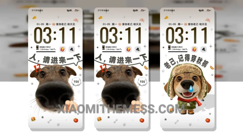 Come In HyperOS Theme for Xiaomi and Redmi Devices