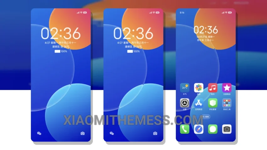 Blue Origin: The Elegant HyperOS Theme With a Unique Professional Twist