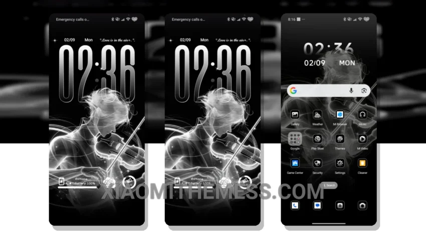 Love’s a Gift MIUI Themes for Xiaomi and Redmi Devices