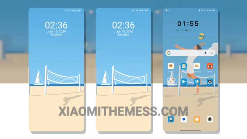 Coastal Breeze: A Pastel Aesthetic MTZ Theme