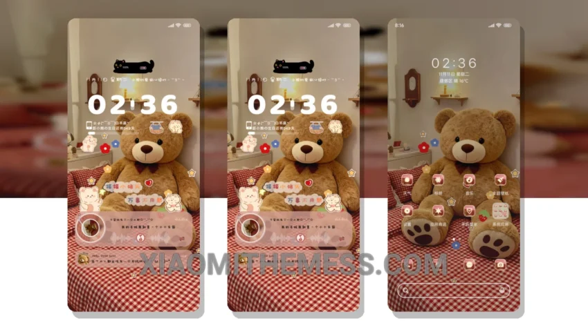 Strawberry Mood: The Whimsical HyperOS Theme With a Touch of Pastel Aesthetic