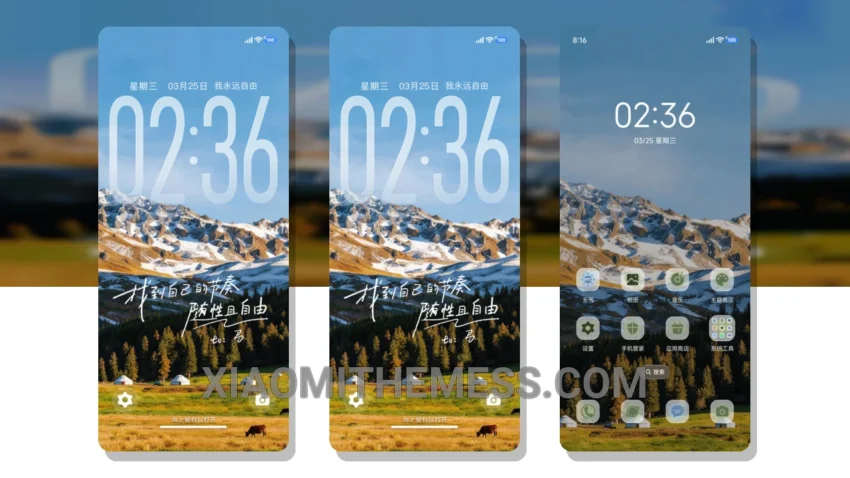 Freedom Top MIUI Themes for Xiaomi and Redmi Devices