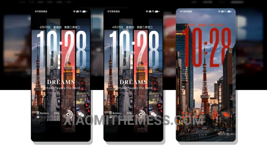 Cityscape: The Captivating Dark Mode HyperOS Theme for Xiaomi Phones