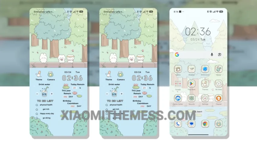 Spring Cutie HyperOS Theme for Xiaomi and Redmi Phones