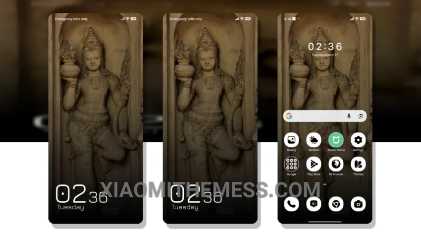 Sacred Devi MIUI Themes for Xiaomi and Redmi Devices