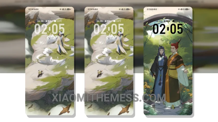Luo Xiahei Time Traveler HyperOS Theme: The Dark Mode Odyssey for Xiaomi and Redmi Phones
