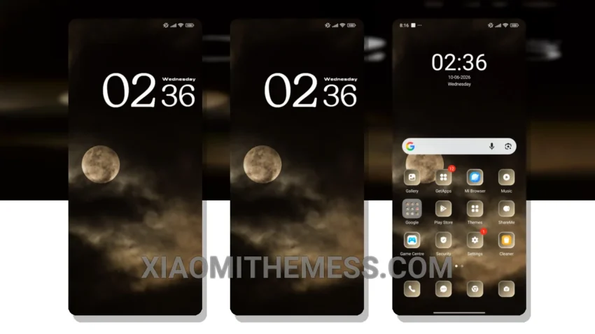 Dark Moon: The Elegant AMOLED HyperOS Theme With a Minimal Twist