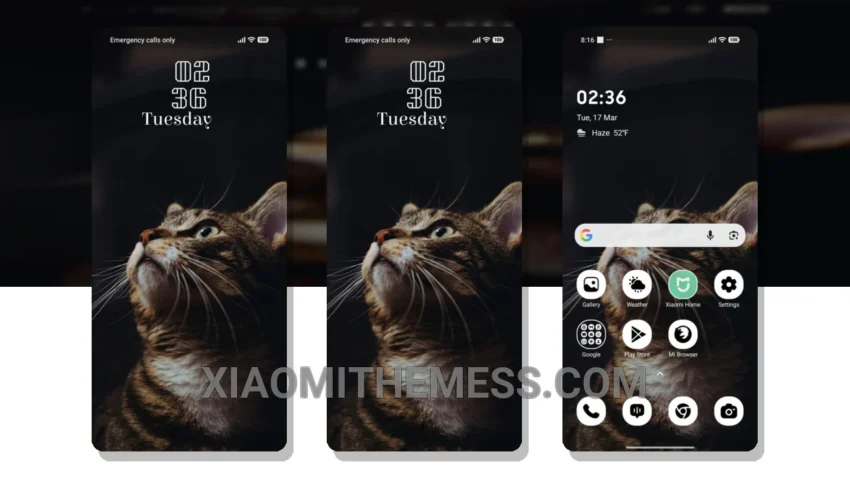 Shadow Paws: The Dark Minimalist HyperOS Theme With a Unique Twist