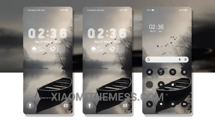 Boom Theme: Minimal Vibrant Design for Xiaomi and Redmi Phones