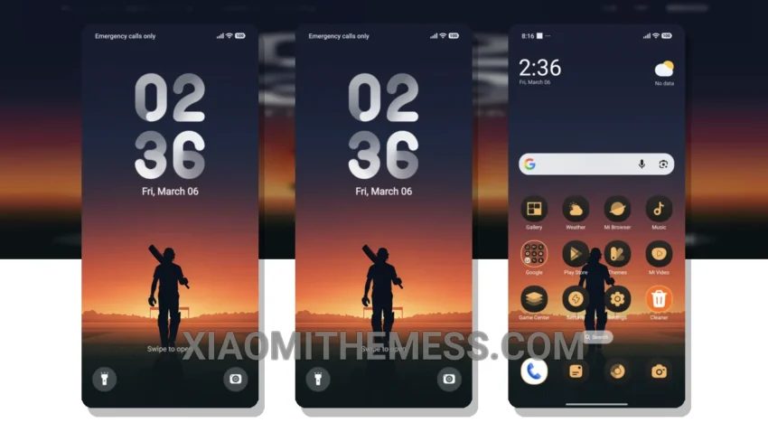 Last Over HyperOS Theme for Xiaomi and Redmi Phones