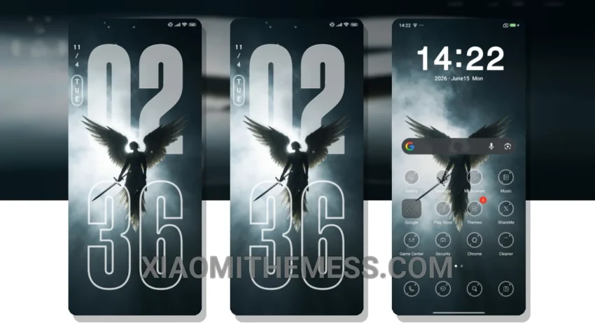 Experience Elegance with Angel MTZ Theme for Xiaomi and Redmi Devices