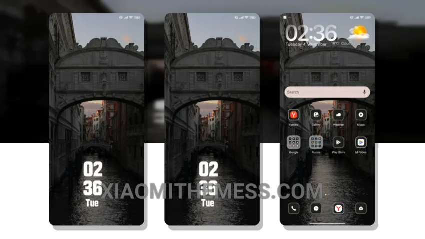 Bridge: The Dark, Minimalist HyperOS Theme for Xiaomi and Redmi Phones